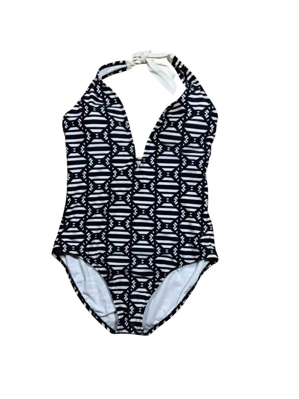 Women's XL Swimsuit New Without Tags Slimming Geometric Cleanwater Swimwear